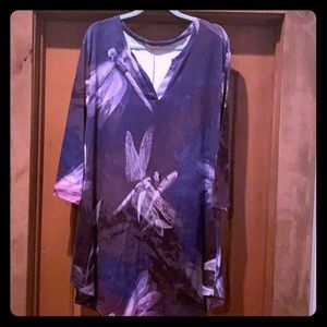 3X Dragonfly tunic top